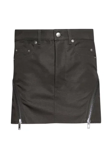 Mini fusta mini Rick Owens mini gri
