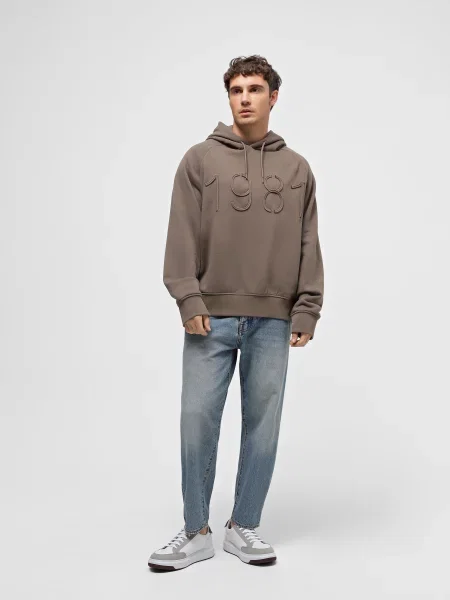Худи Emporio Armani коричневое