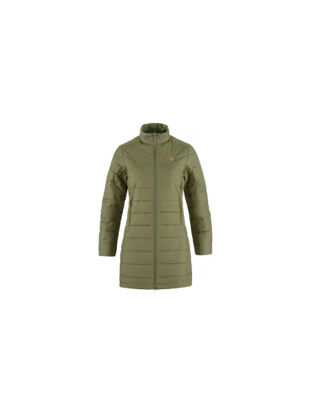 Fjällräven Kiruna Liner Parka W Green Kobiety Kurtki Fjällräven Size: M zielony