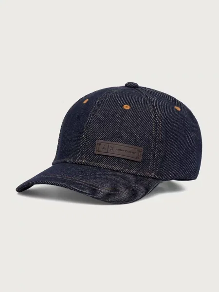 Armani Exchange șapcă pentru bărbați din denim