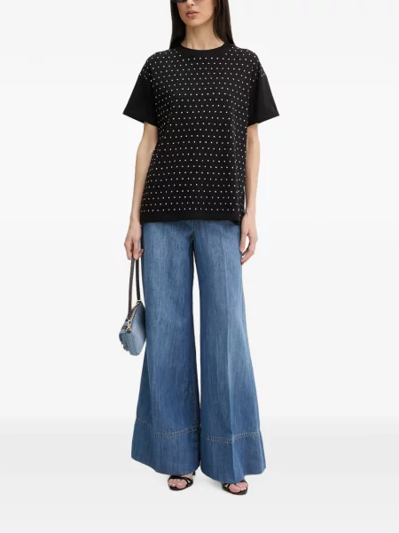 Stras tricou Silvian Heach negru