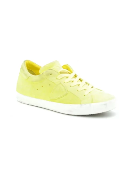 Sneakersy Philippe Model wsuwane białe
