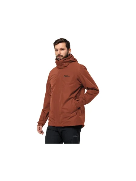 Geacă Jack Wolfskin maro