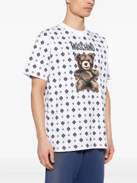 Tricou Moschino alb