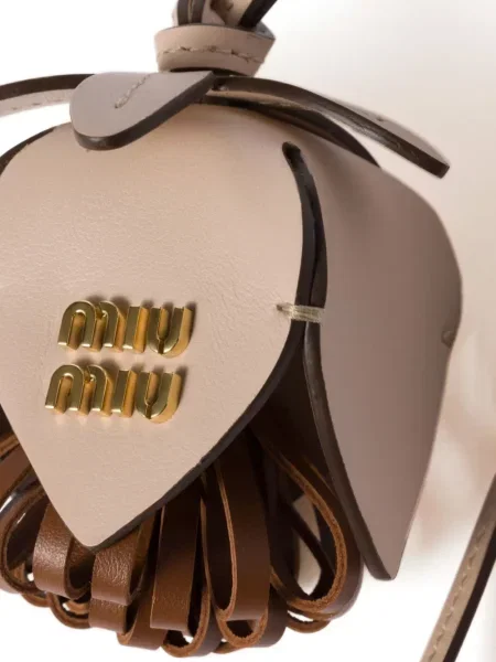 Geanta de piele Miu Miu din piele