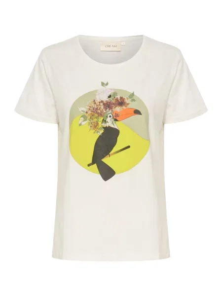 Cream Tricou Kianna mai multe culori alb