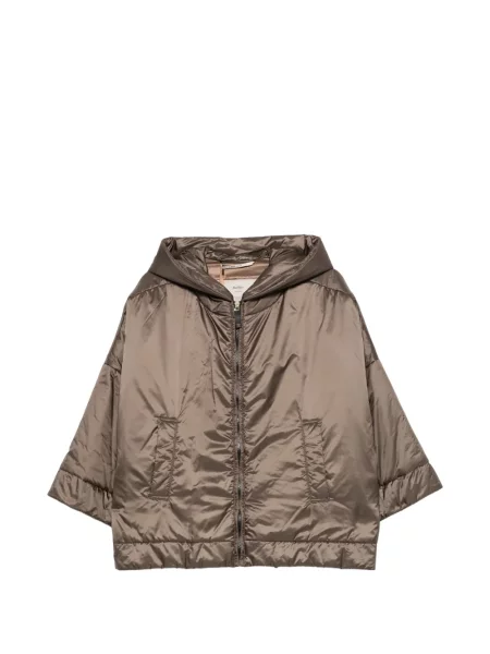 Kapucnis kabát Max Mara barna