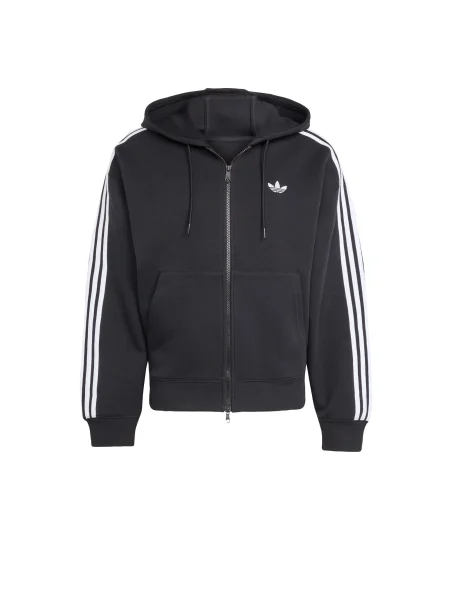 ADIDAS ORIGINALS Hanorac Adicolor Spacer negru alb