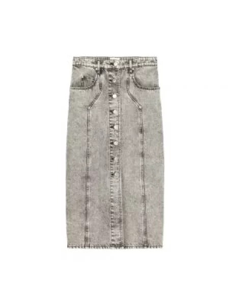 Spódnica jeansowa Isabel Marant Etoile szara