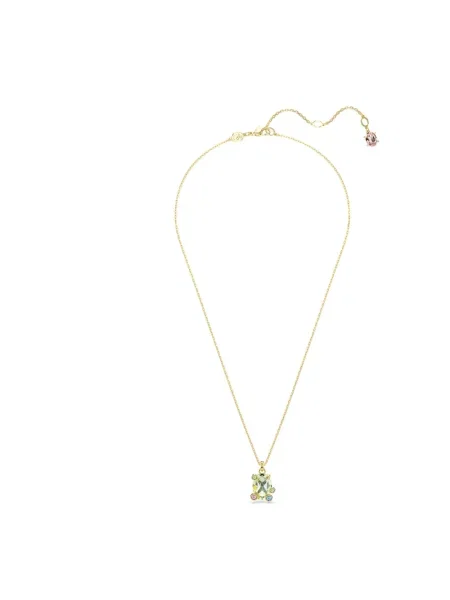 Naszyjnik Swarovski żółty