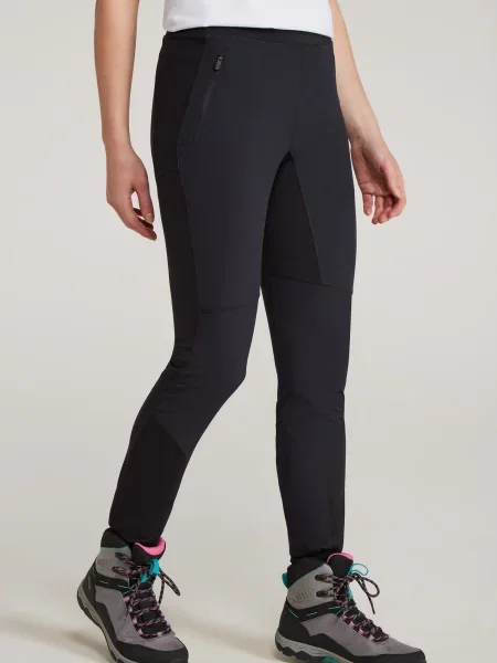 Etna — wodoodporne legginsy Black czarne