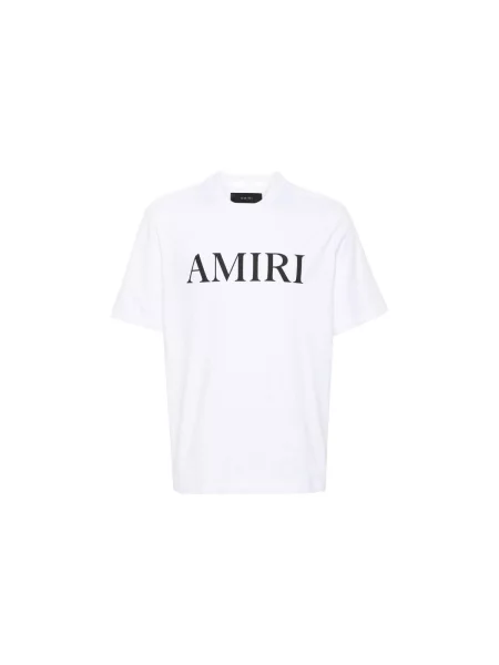 Tricou Amiri cu autograf alb