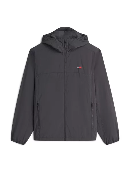 Tommy Jeans Geacă de primăvară-toamnă CHICAGO' gri