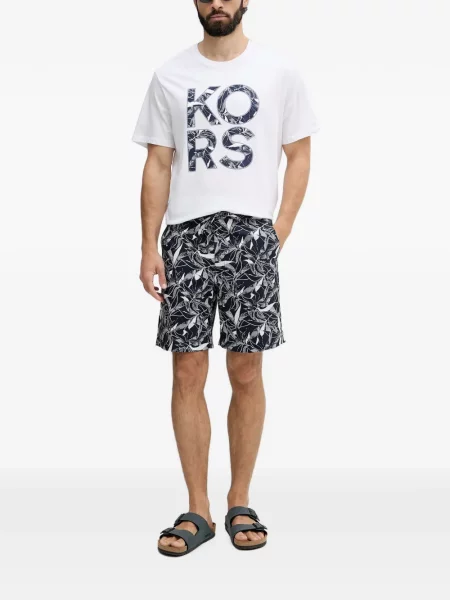Tricou Michael Kors cu imagine alb