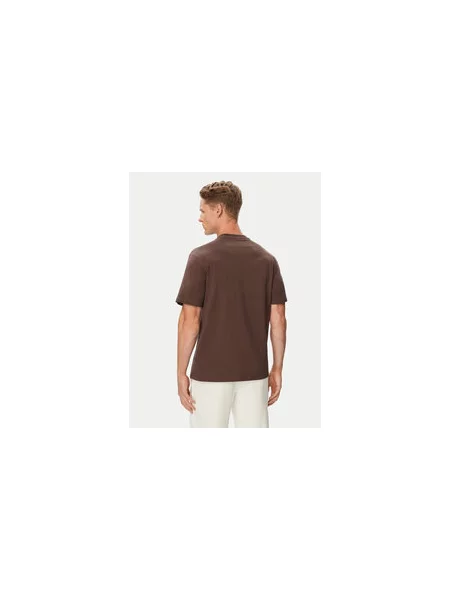 Guess T-shirt Regular Fit smeđa