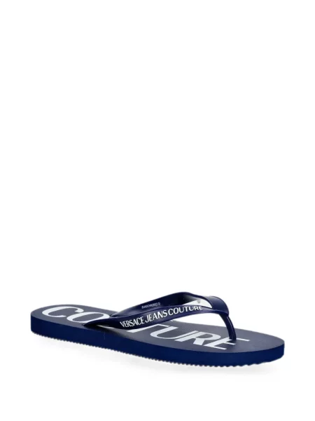 Șlapi Versace Jeans Couture cu imagine albastru