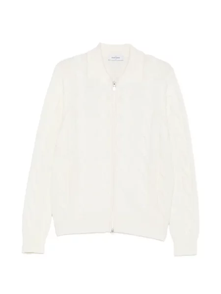 Cardigan Gran Sasso tricotate alb