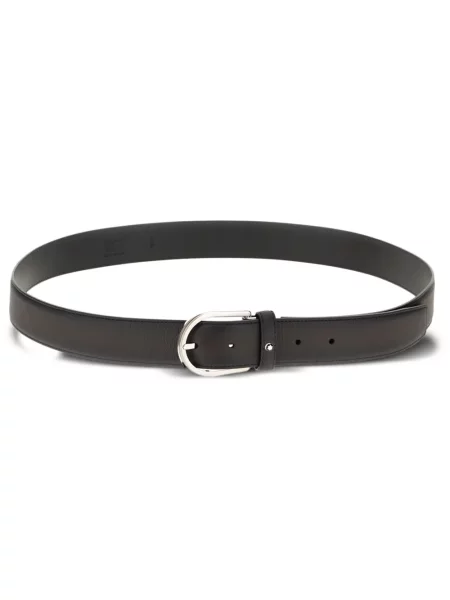 Curea Montblanc din piele gri