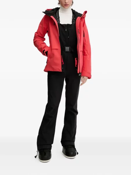 Cu centură salopetă ski Oakley softshell negru