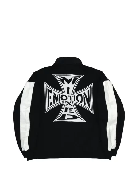 Pulover Mixed Emotion cu imagine negru