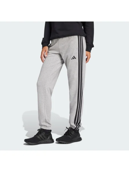 ADIDAS SPORTSWEAR Športové nohavice Essentials svetlosivá čierna
