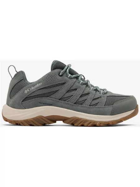 Buty do biegania Columbia Crestwood Waterproof zielono 40 szare