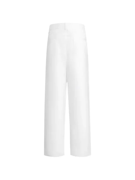 Pantaloni Dolce & Gabbana stretch alb