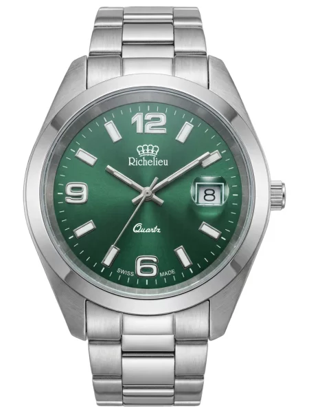 Ceas Richelieu Swiss clasic verde