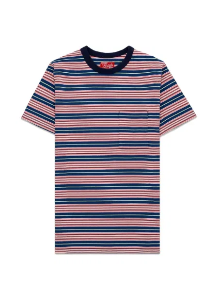 Tricou Fortela cu dungi albastru