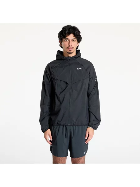 Куртка для бігу Nike Stride Repel UV black/black чорна