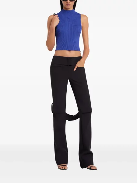 Top Courreges albastru