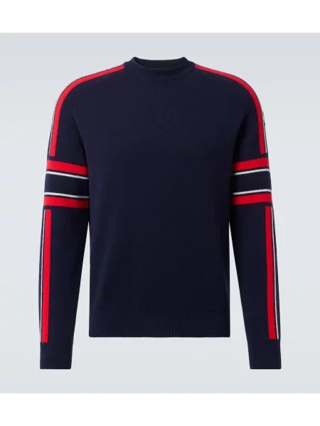 Pulover Fusalp de lână albastru