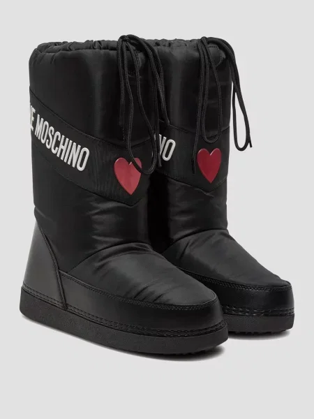 Дутики Moschino черные
