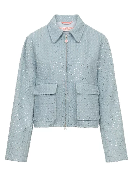 Frieda & Freddies NY Prehodna jakna nebeško modra