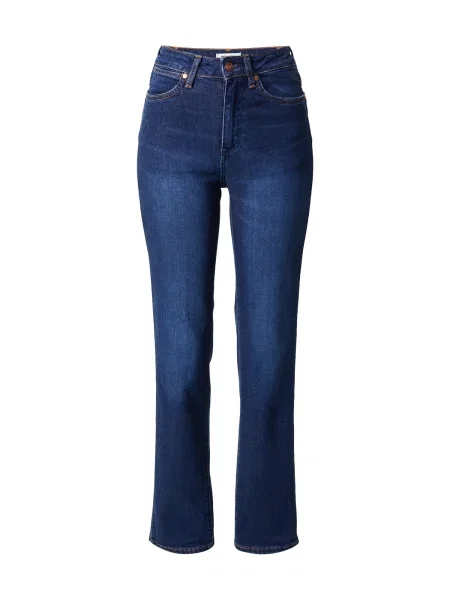 WRANGLER Džinsai STRAIGHT tamsiai mėlyna