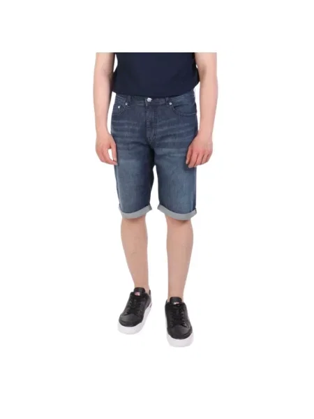 Karl Lagerfeld Szorty Mężczyzna Denim Carpenter Denim Shorts niebieski