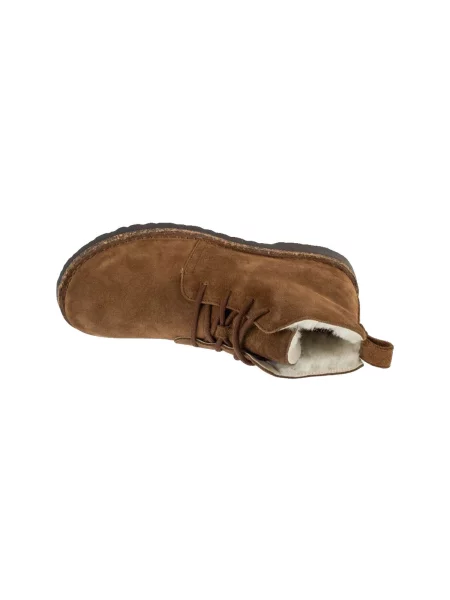 Pantofi Birkenstock din piele de oaie maro