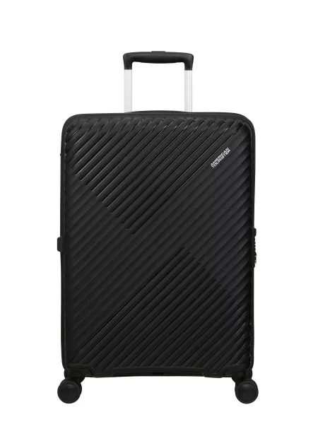 American Tourister Валіза Унісекс Поліпропілен чорний