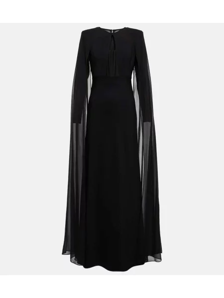 Rochie Roland Mouret din șifon negru