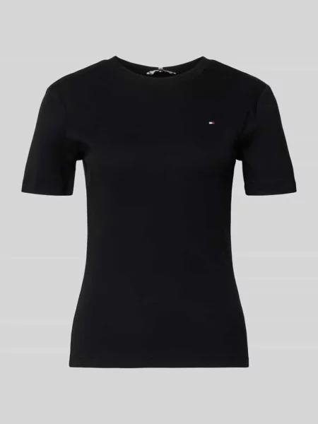 Koszulka Tommy Hilfiger Slim Cody C-Nk Ss Black L czarna