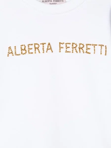Bluza dziecięca Alberta Ferretti biała