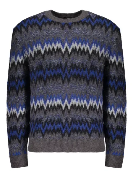 Pulover Herno cu dungi gri