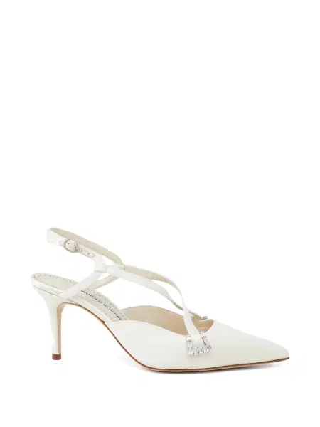 Pantofi cu toc Manolo Blahnik cu bretele