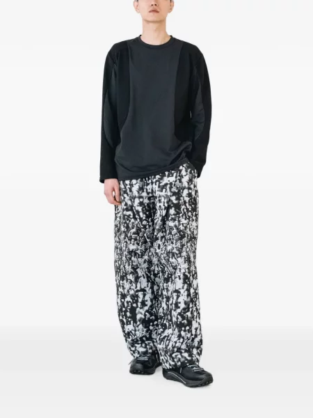 Lung tricou Yoshiokubo negru