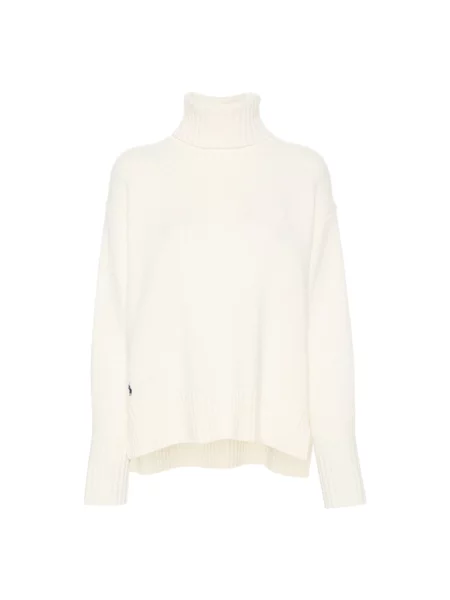 Sweter Polo Ralph Lauren z kaszmiru beżowy