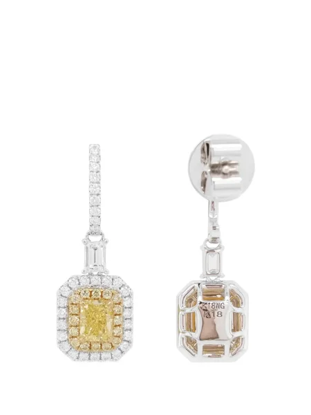 Diamant cercei Hyt Jewelry argintiu