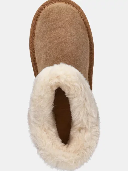 Замшевые сапоги Answear.lab коричневые