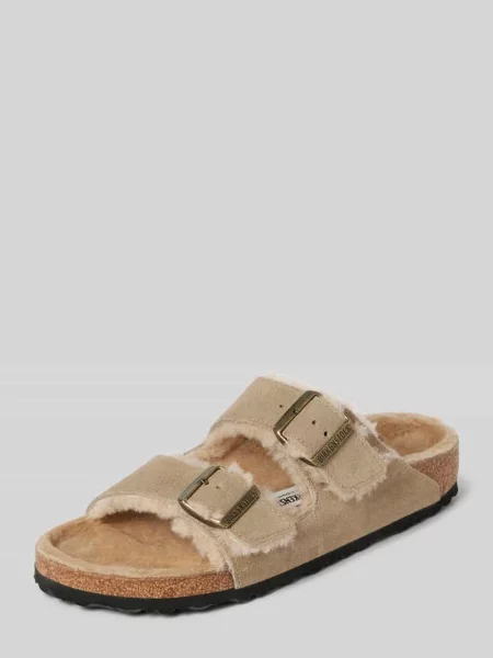 Sandały skórzane ze sprzączkami model ‘Arizona’ Birkenstock