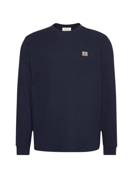 Tričko Calvin Klein Jeans modrá