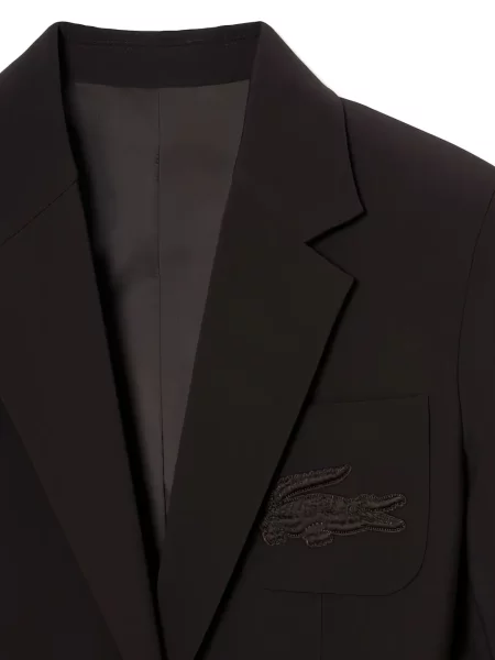 Sacou Lacoste cu autograf maro